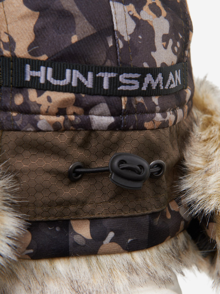 Шапка-ушанка мужская зимняя Huntsman Альтаир на искусственном меху