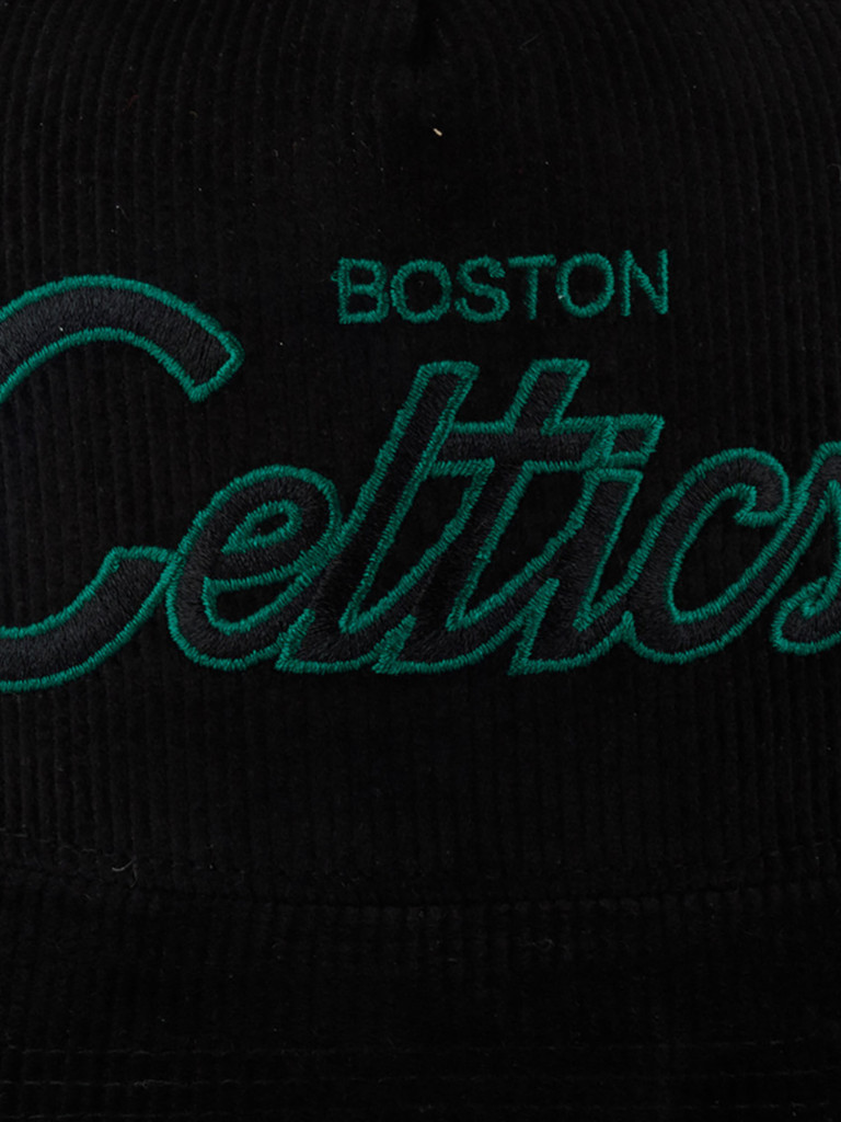 Бейсболка с сеточкой MITCHELL NESS HHSS6002-BCEYYPPPBLCK Boston Celtics NBA (черный)