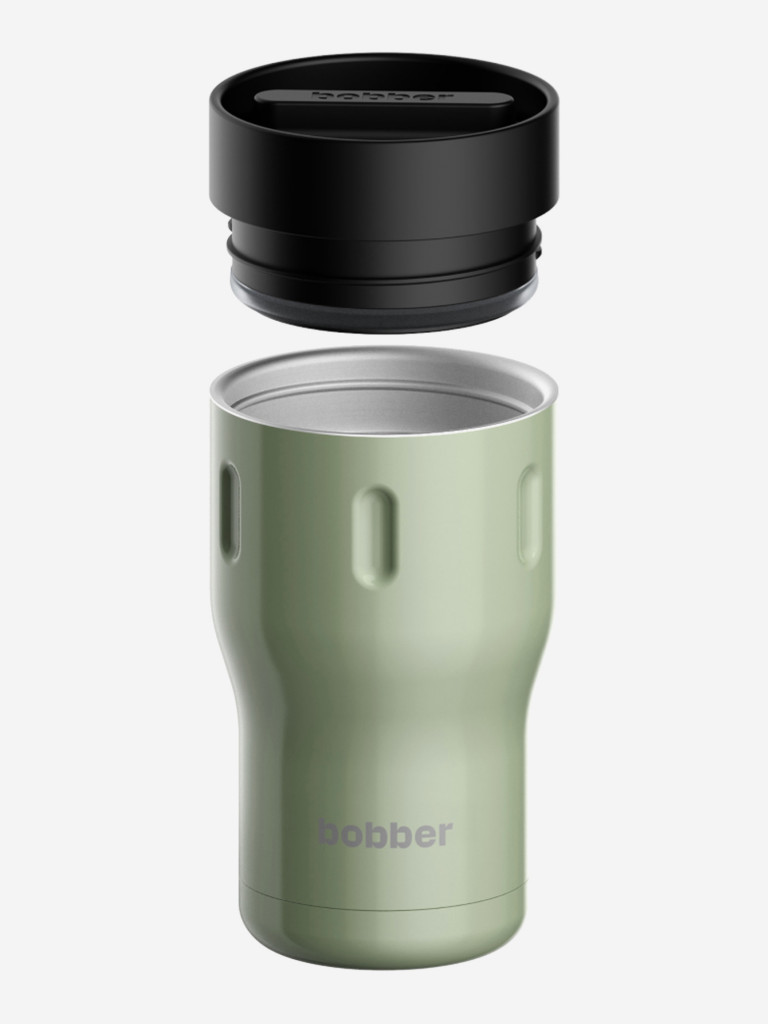 Термокружка вакуумная BOBBER Tumbler 350 мл, крышка 360, тепло до 6 часов, фисташковый