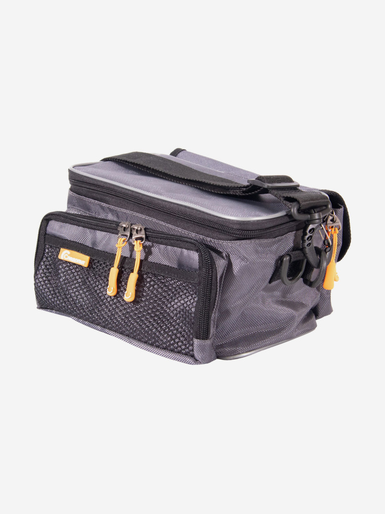 Сумка рыболовная Следопыт Sling Lure Bag M, 26х14х22 см, цвет серый + 3 коробки Luno.