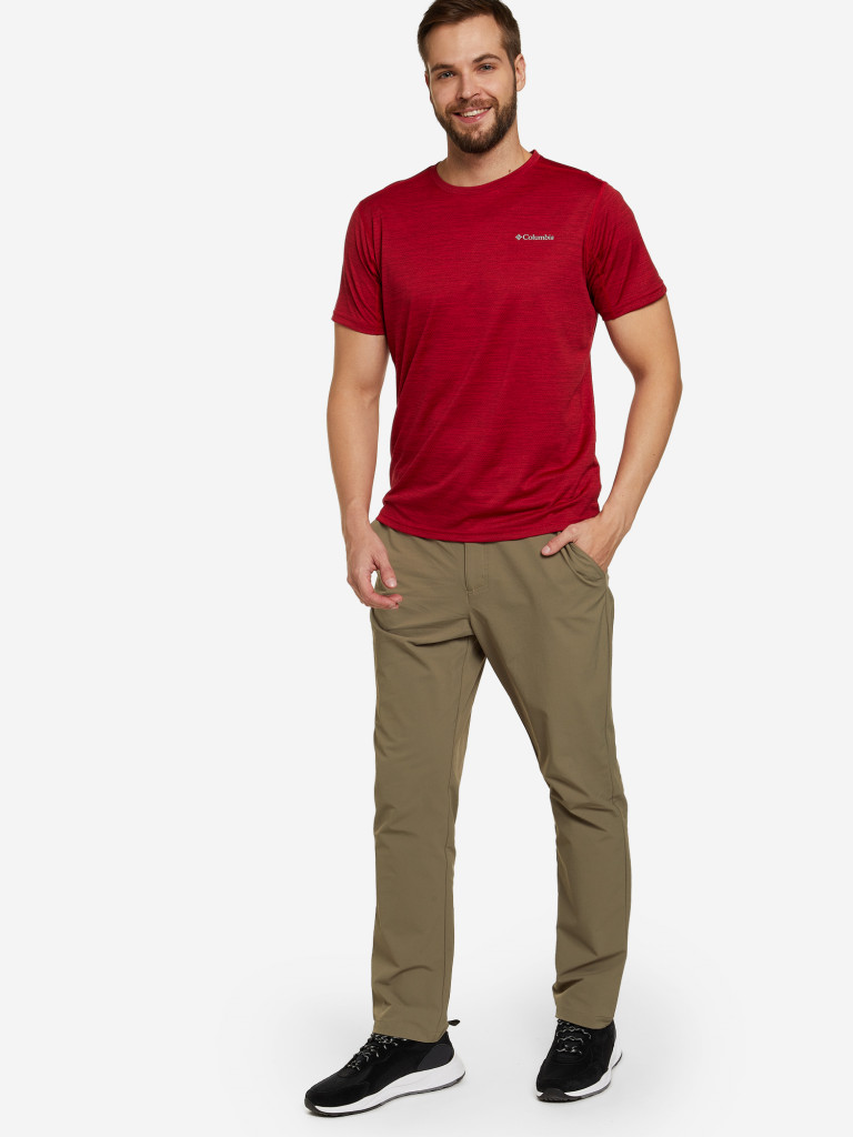 Футболка мужская Columbia Alpine Chill Zero Short Sleeve Crew