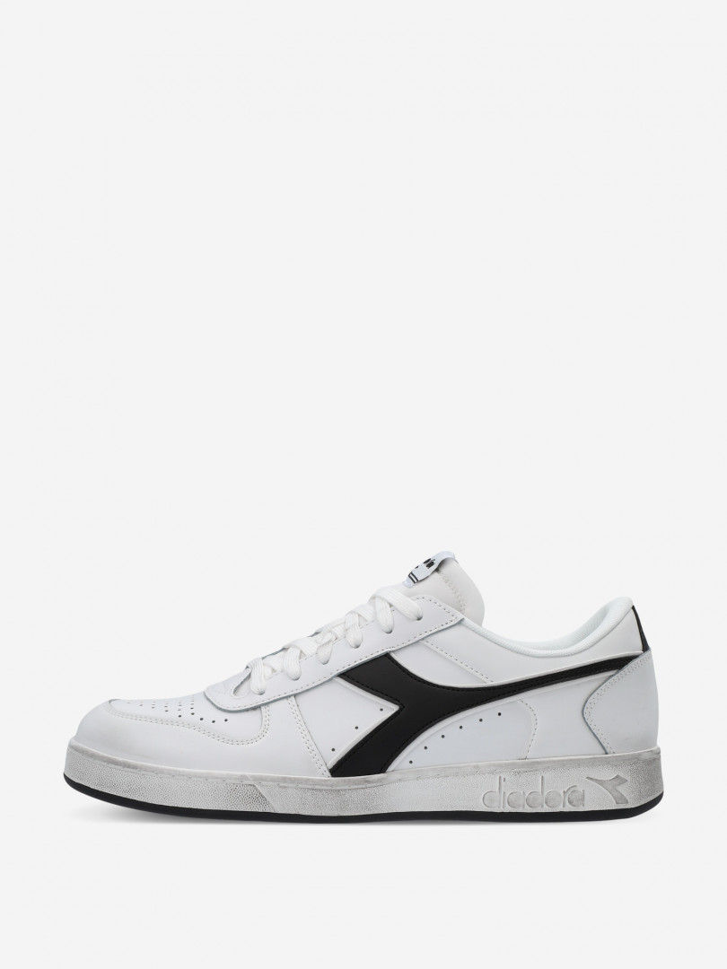 фото Кеды мужские diadora magic basket low icona, белый