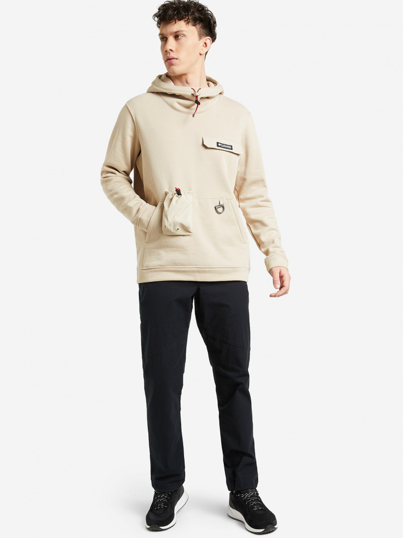 фото Джемпер мужской columbia field creek hoodie, бежевый