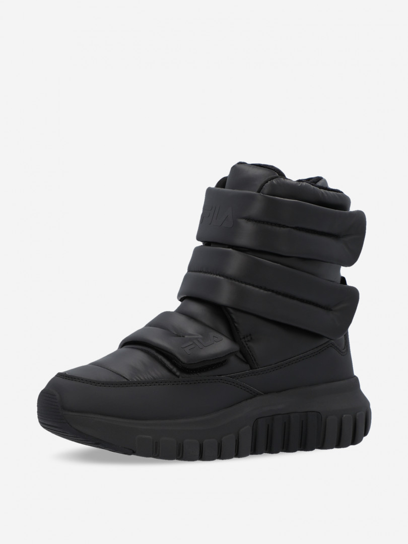 фото Сапоги утепленные женские fila cephea velcro, черный