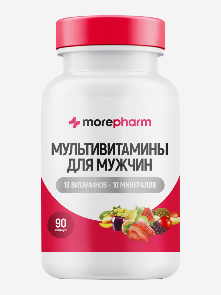 Витамины для мужчин Morepharm комплекс 90 капсул