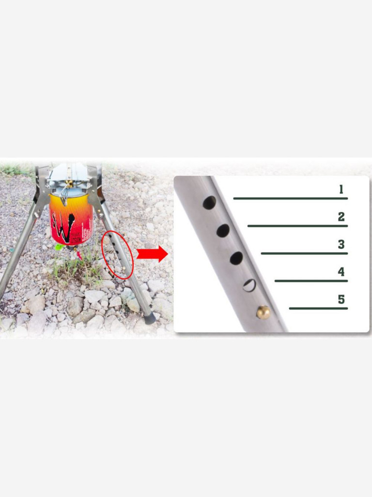 Горелка газовая кемпинговая со шлангом BRS-69A