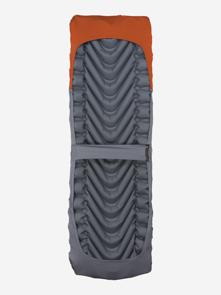 Чехол для надувного коврика KLYMIT Quilted V Sheet (13ICORSVC) серо-оранжевый