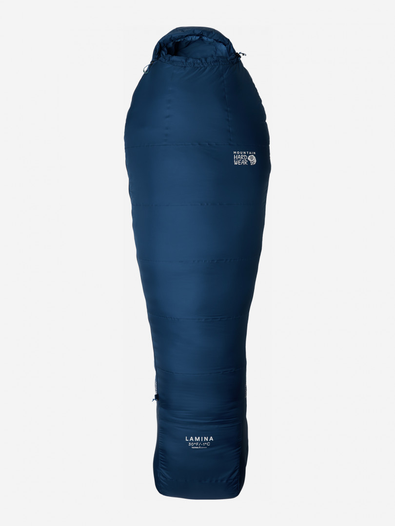 фото Спальный мешок mountain hardwear lamina -1 long левосторонний, синий