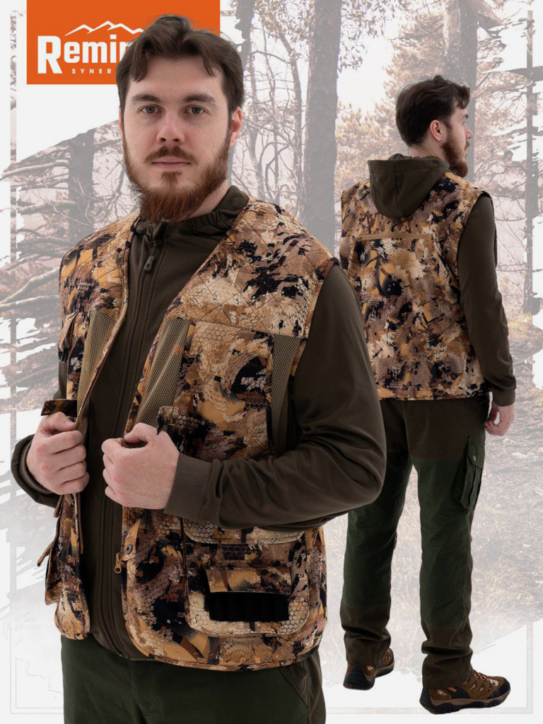 Жилет разгрузочный Remington Easy Hunting Yellow Waterfowl Honeycombs