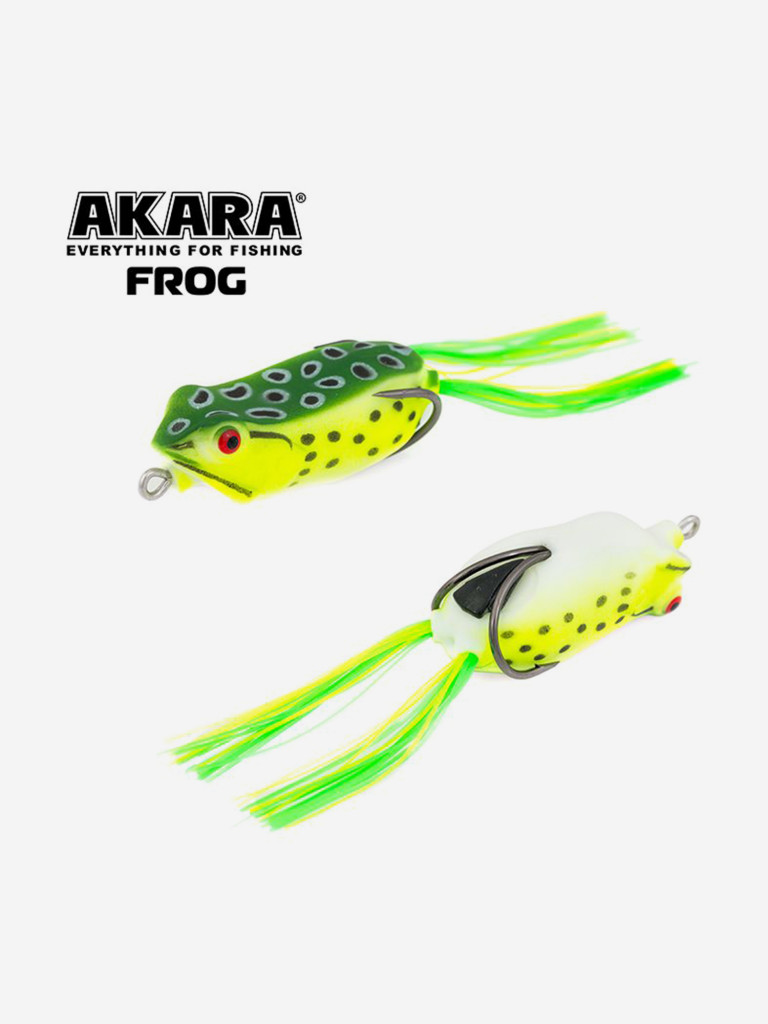 Воблер Akara Frog 55 лягушка плавающий на щуку 12гр 2