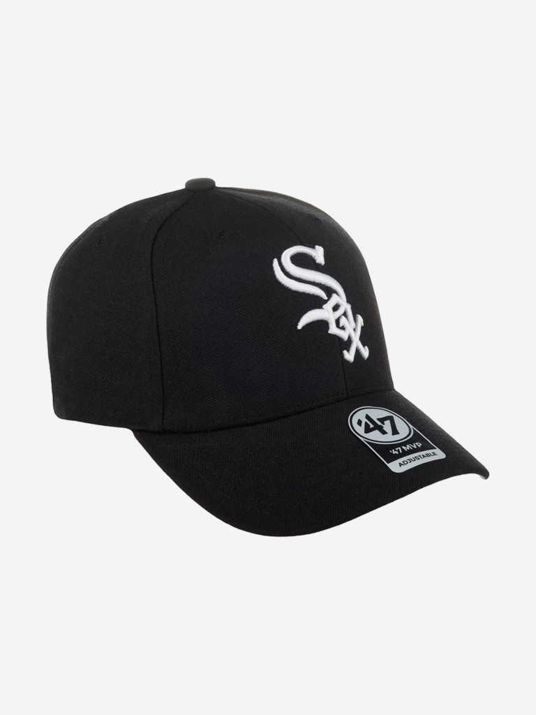 Бейсболка 47 BRAND B-MVP06WBV-HM Chicago White Sox MLB (черный)
