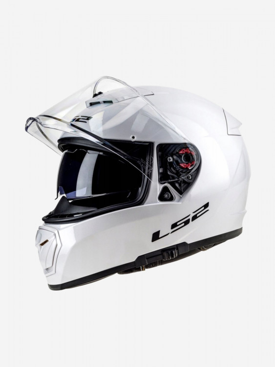 Мотошлем FF390 BREAKER SOLID LS2 (белый глянцевый)