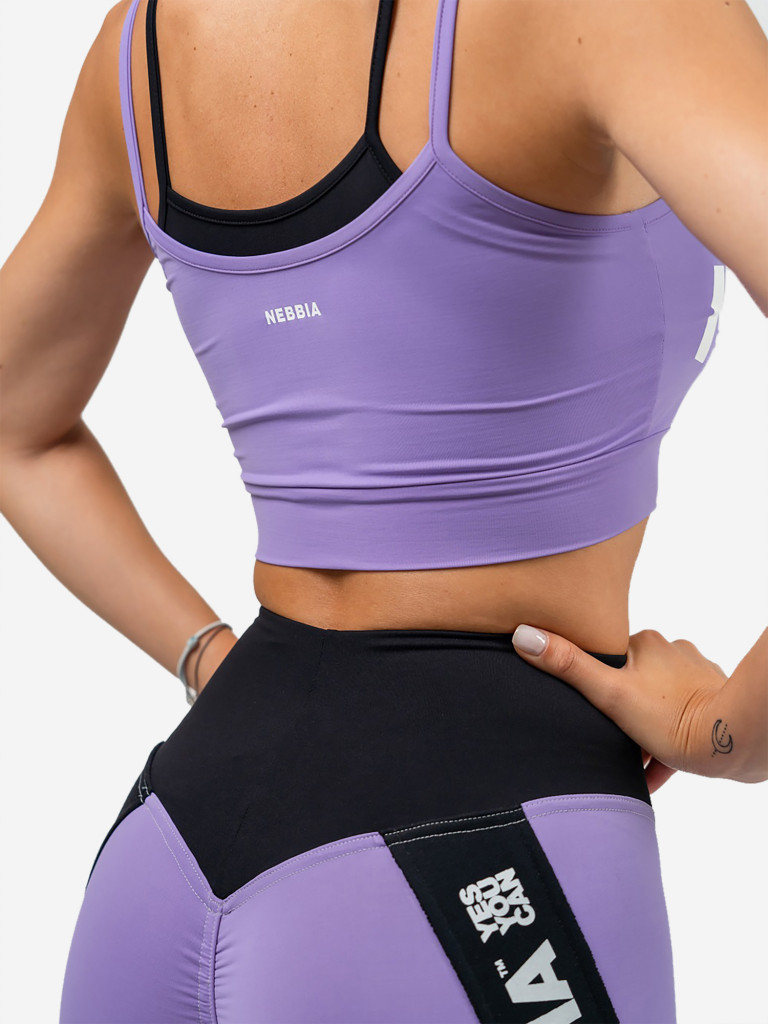 Топ спортивный женский NEBBIA Double Layer Light-Support Sports Bra FLEX 241