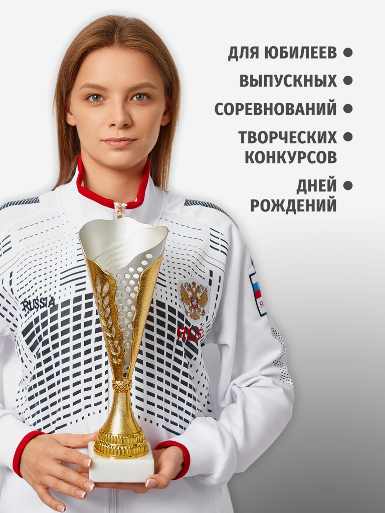 Кубок спортивный для награждения победителей 31 см