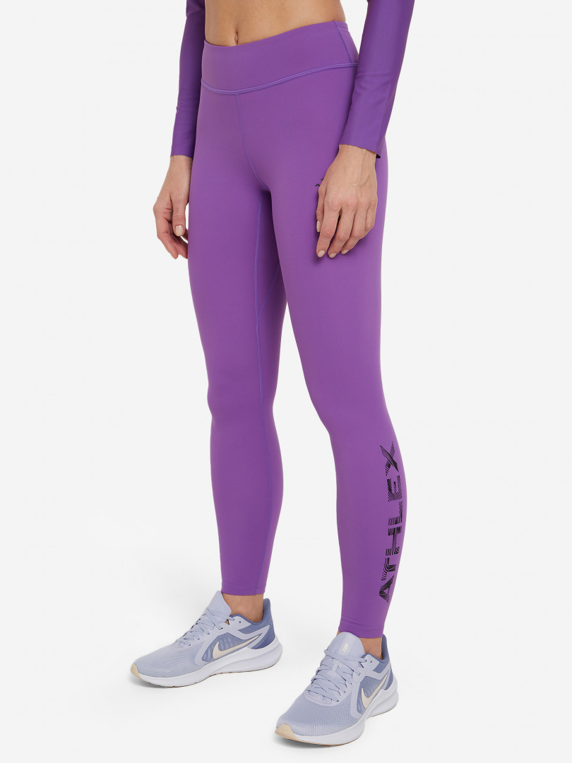 фото Легинсы женские athlex easy, фиолетовый