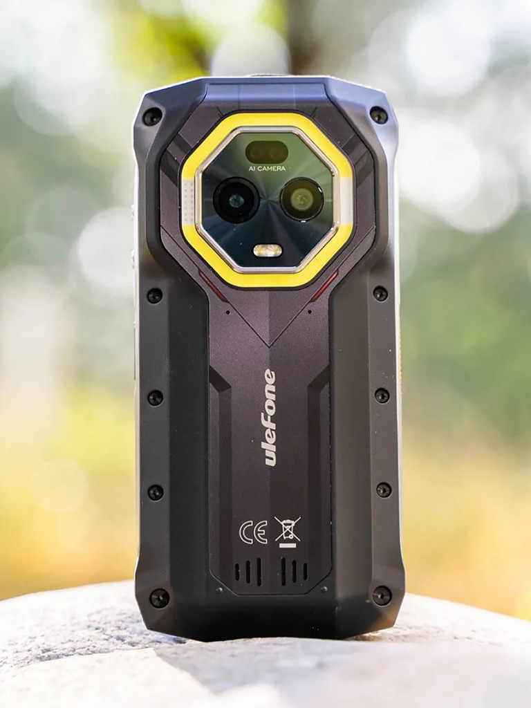 Смартфон Ulefone Armor Mini 20 6+256 Black, 4.7”, 90Hz, HD+, MTK G99, 4G, And14, 50+64 Infrared, 32MP, 6200mAh