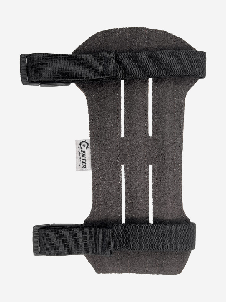 Крага Centershot 19см (кожа) черная