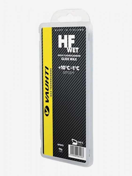 Парафин VAUHTI HF WET высокофтористый желтый, +10°/-1°С