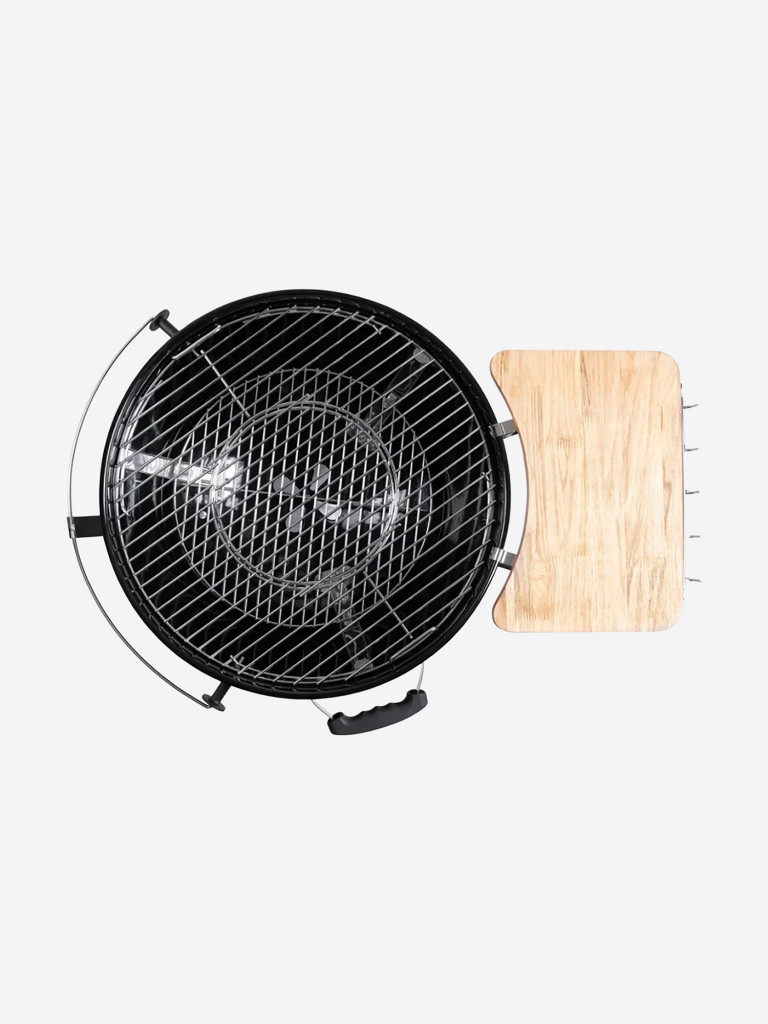 Угольный гриль барбекю Go Garden Premium 56 LUX Shelf
