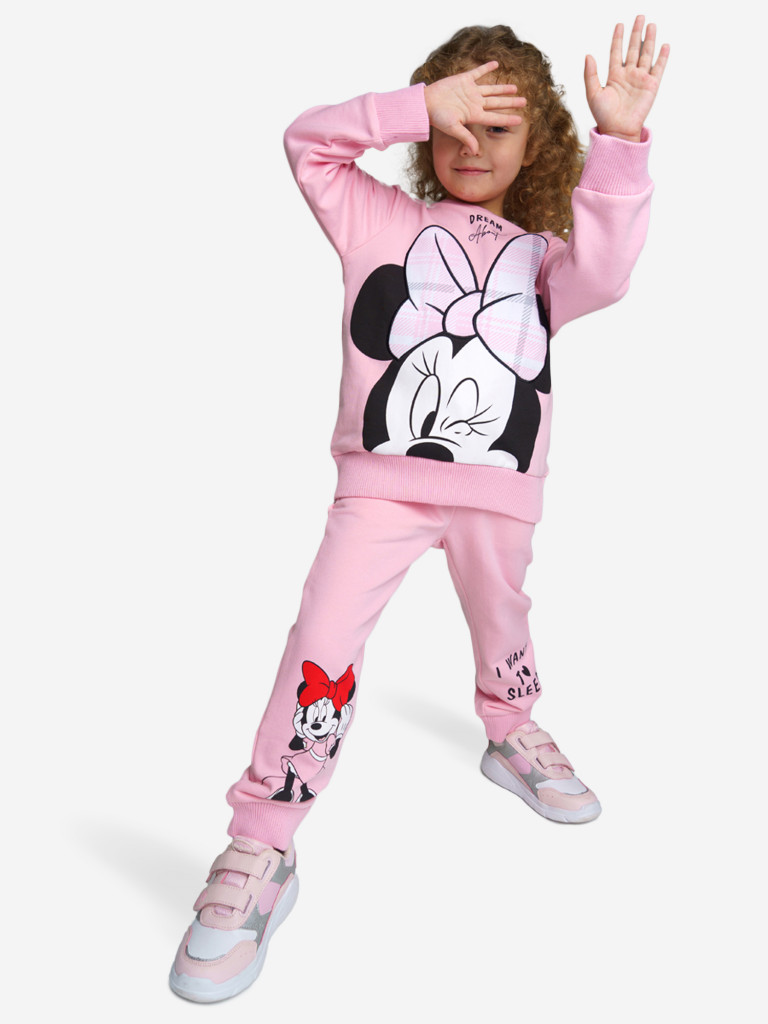 Комплект Playtoday для девочки: толстовка, брюки