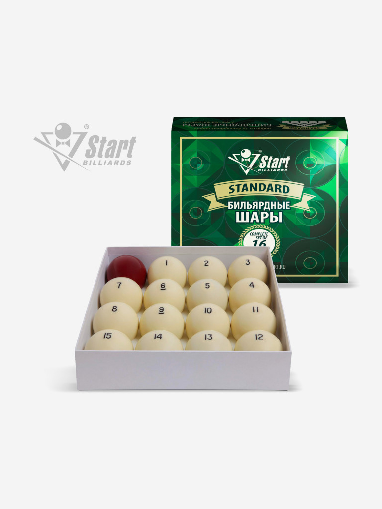 Шары для бильярда Start Billiards Standard РП 60 мм