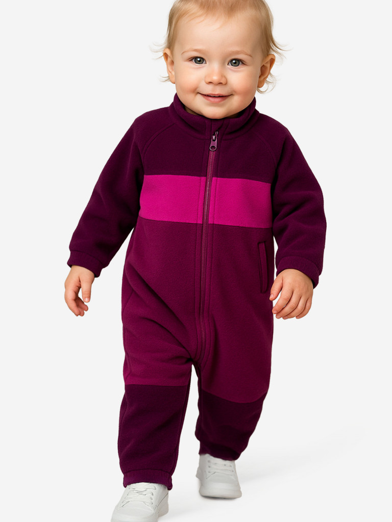 Комбинезон флисовый для девочек PlayToday
