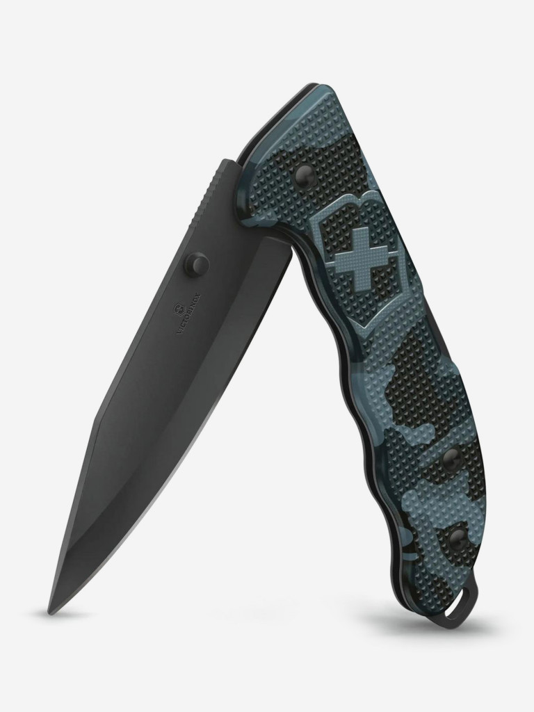Складной нож Victorinox Evoke BSH Alox Navy, функций: 4, 136мм, синий камуфляж , коробка подарочная, 0.9425.ds222