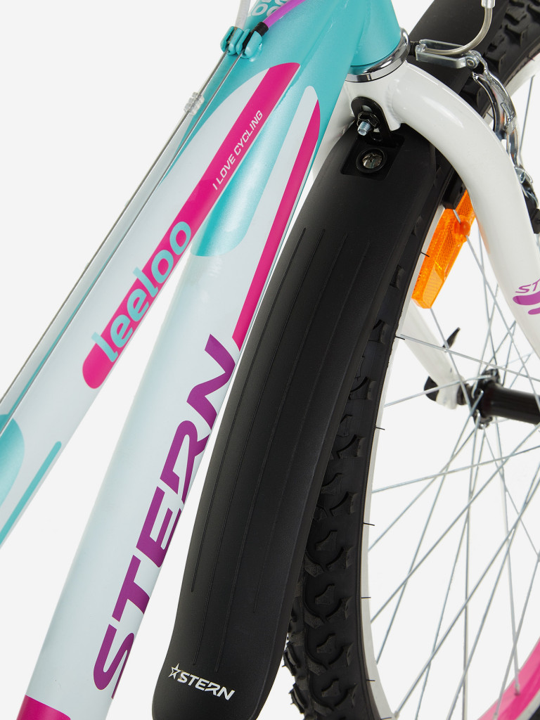 Комплект: велосипед для девочек Stern Leeloo 24 1.0 24", 2022 с аксессуарами
