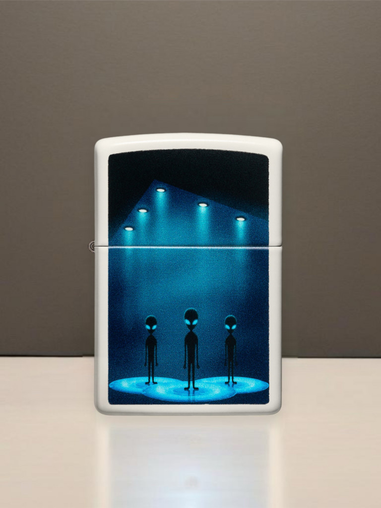 Зажигалка бензиновая ZIPPO 49487 Aliens