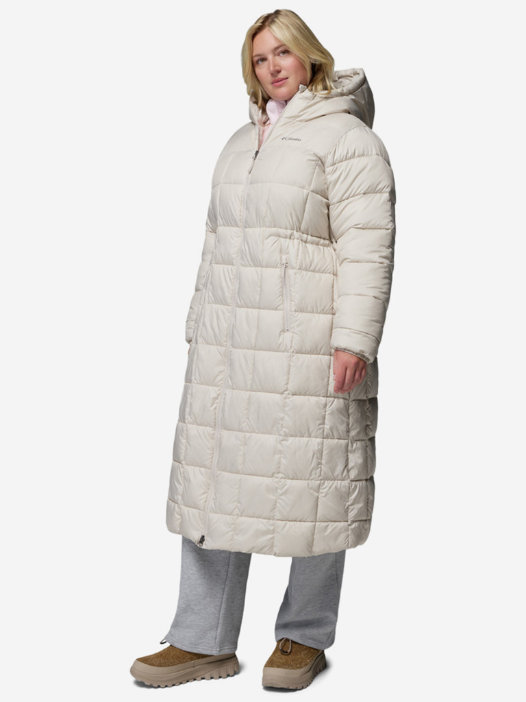 Пальто утепленное женское Columbia Puffect III Long Jacket, Plus Size