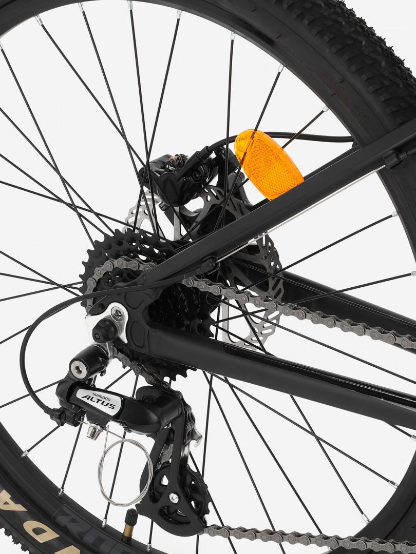 Велосипед для мальчиков Roces Uragano 24 Черный