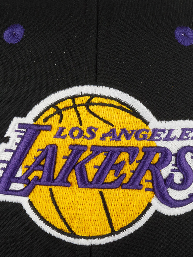 Бейсболка MITCHELL NESS HHSS7310-LALYYPPPBLCK Los Angeles Lakers NBA (черный)