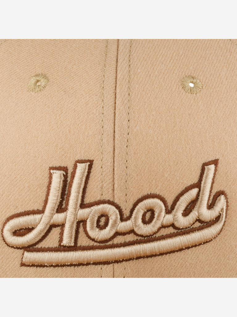Бейсболка с прямым козырьком HOOD 100-MWL045-HD001-CL Hood 3D IX (бежевый)
