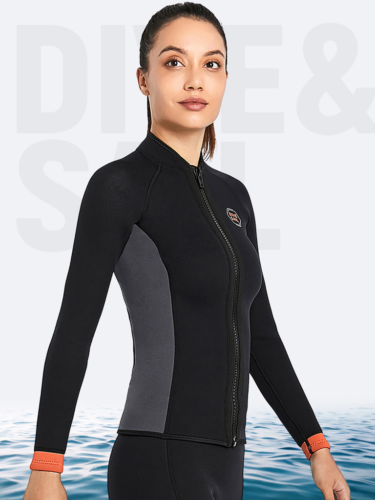 Гидрокуртка женская DIVE & SAIL неопреновая 3 мм