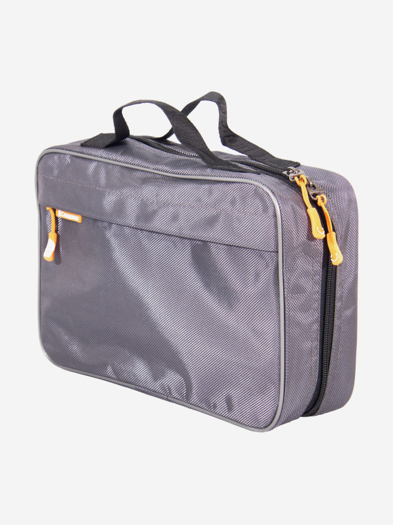Сумка рыболовная Следопыт Module Bag 30, 30х20х10 см, цвет серый + 2 коробки Luno.