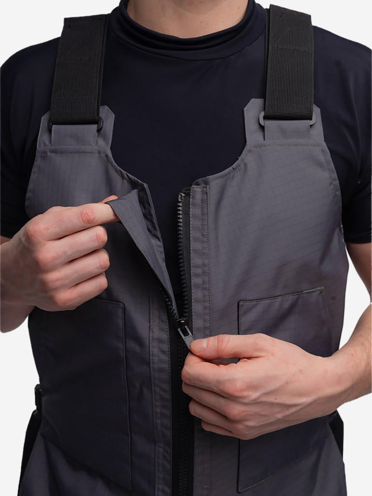 Полукомбинезон из мембраны hikeXp Comfort Pro Grey