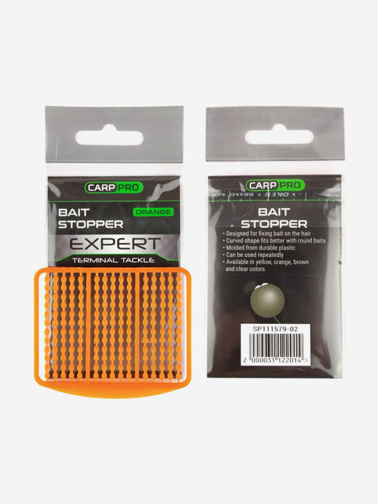 Стопор для бойлов CARP PRO оранжевый 90шт