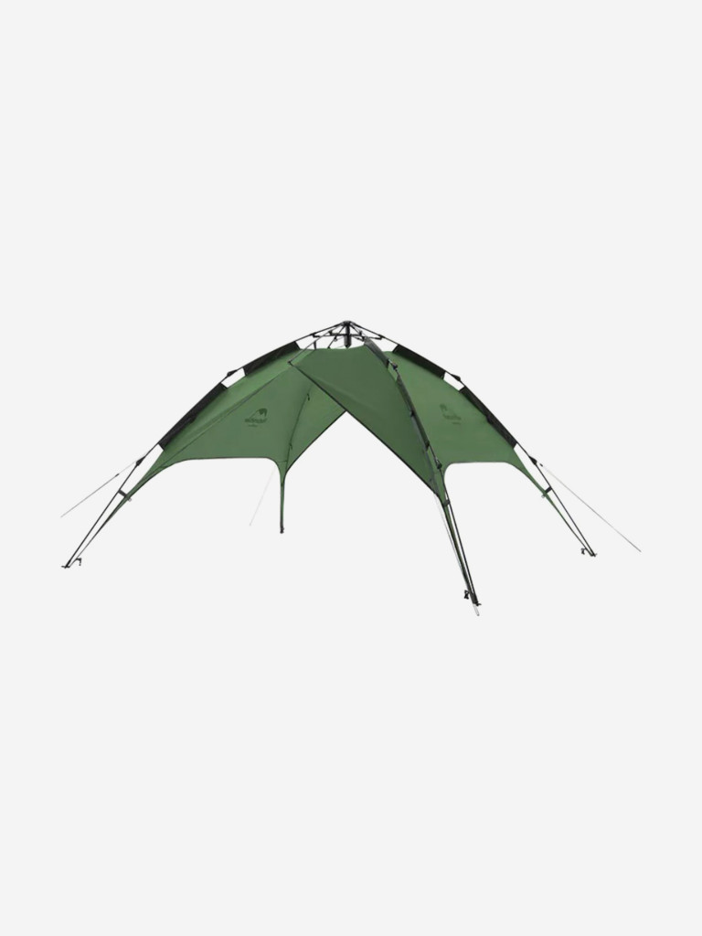 Палатка Naturehike 3-местная, быстросборная, зеленая