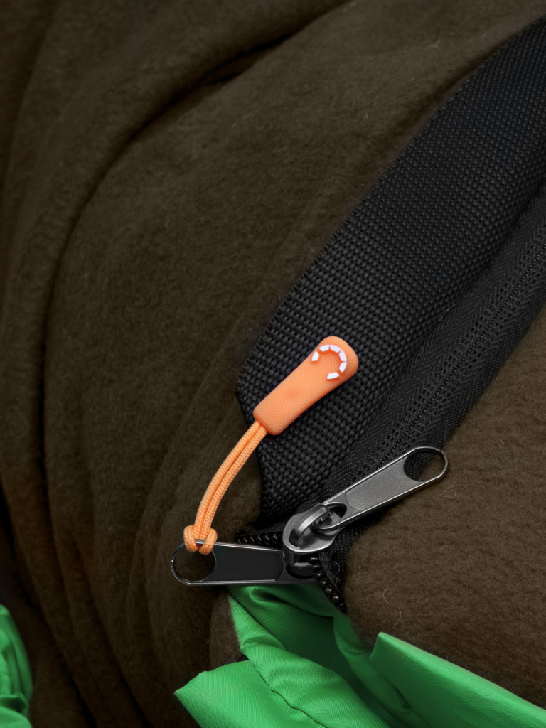 Спальный мешок с капюш СЛЕДОПЫТ, 185+35х90 см (+/-5%),утеп термоф 800 г/м2, до -40°С