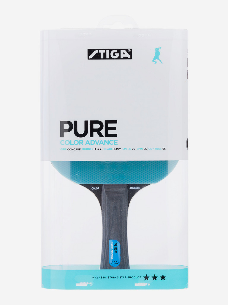 Ракетка для настольного тенниса Stiga Pure Color Advance Cyan