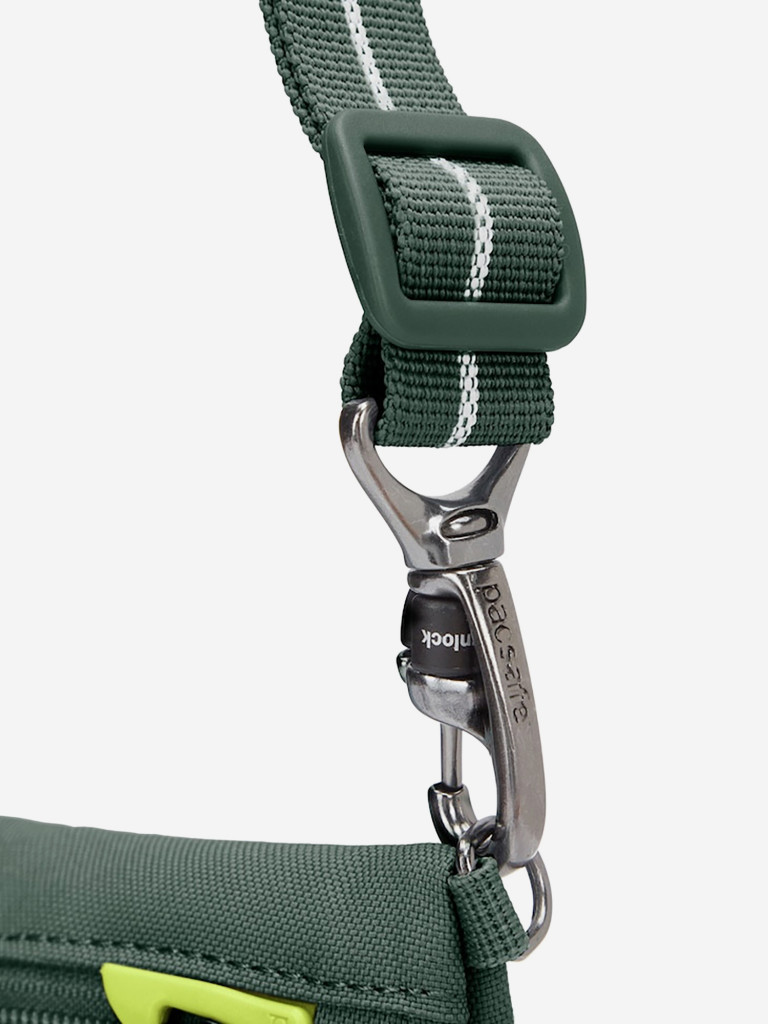 Сумка антивор Pacsafe GO crossbody pouch, Spruce Green, 3,5 л.