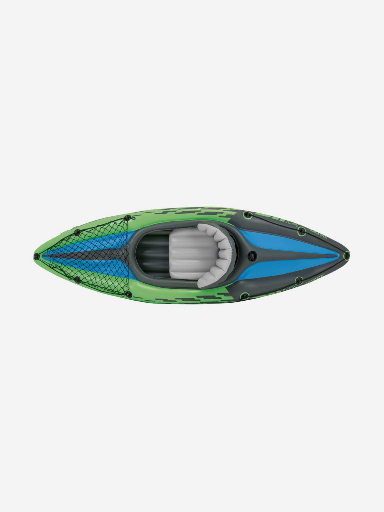 Лодка надувная Intex 68305 Challenger K1 Kayak, 1-местная, насос, весла, до 100 кг