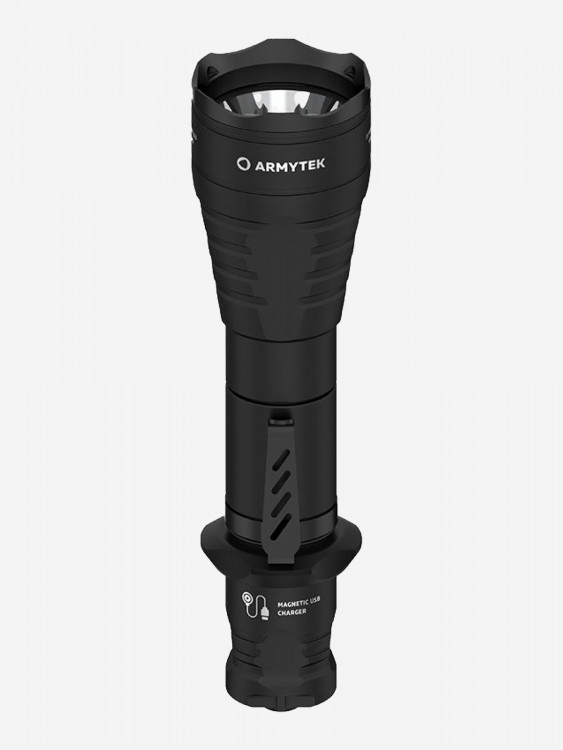 Фонарь ручной тактический Armytek Predator Pro Magnet USB, теплый свет