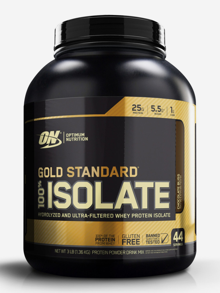 Протеин Optimum Nutrition Gold Standard Isolate, 1360 г, Шоколадное блаженство