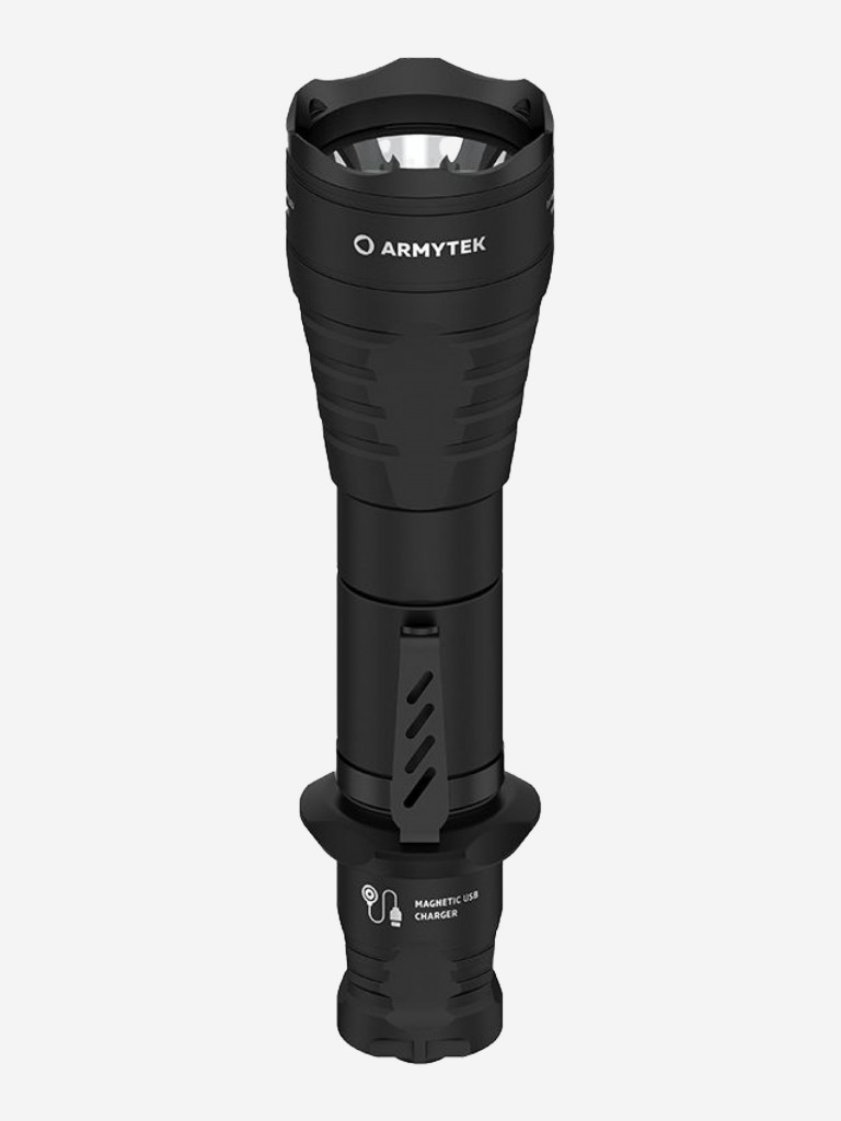 Фонарь ручной тактический Armytek Predator Pro Magnet USB, теплый свет