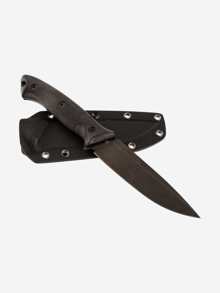 Нож фиксированный с ножнами туристический Honor knives Ranger Dark 265 мм, D2