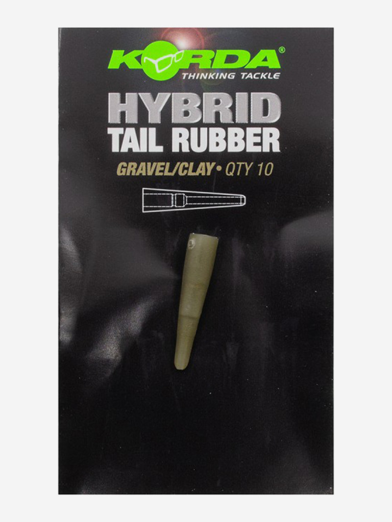 Конус для безопасной клипсы KORDA Hybrid Tail Rubber Gravel/Clay