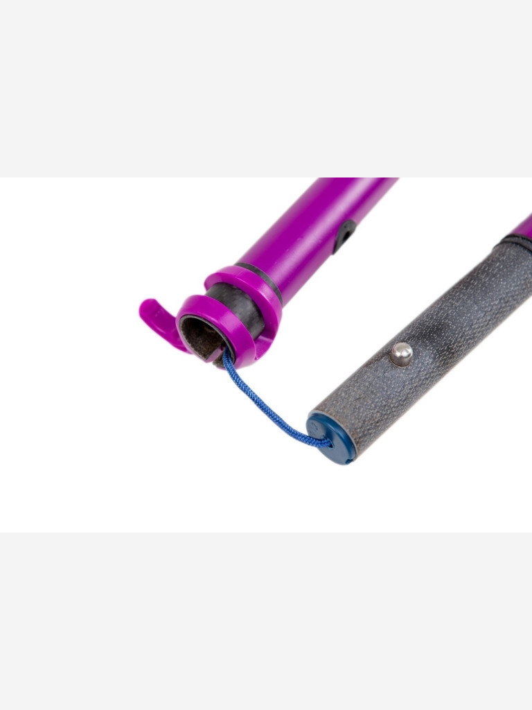 Весло для SUP Red Paddle Hybrid Tough Purple, карбоновое, разборное, 3-частное