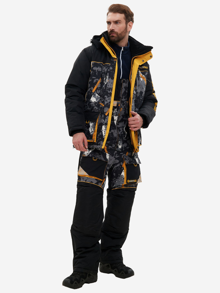 Костюм мужской Huntsman Elbrus, зимний из мембранной ткани, для охоты и рыбалки