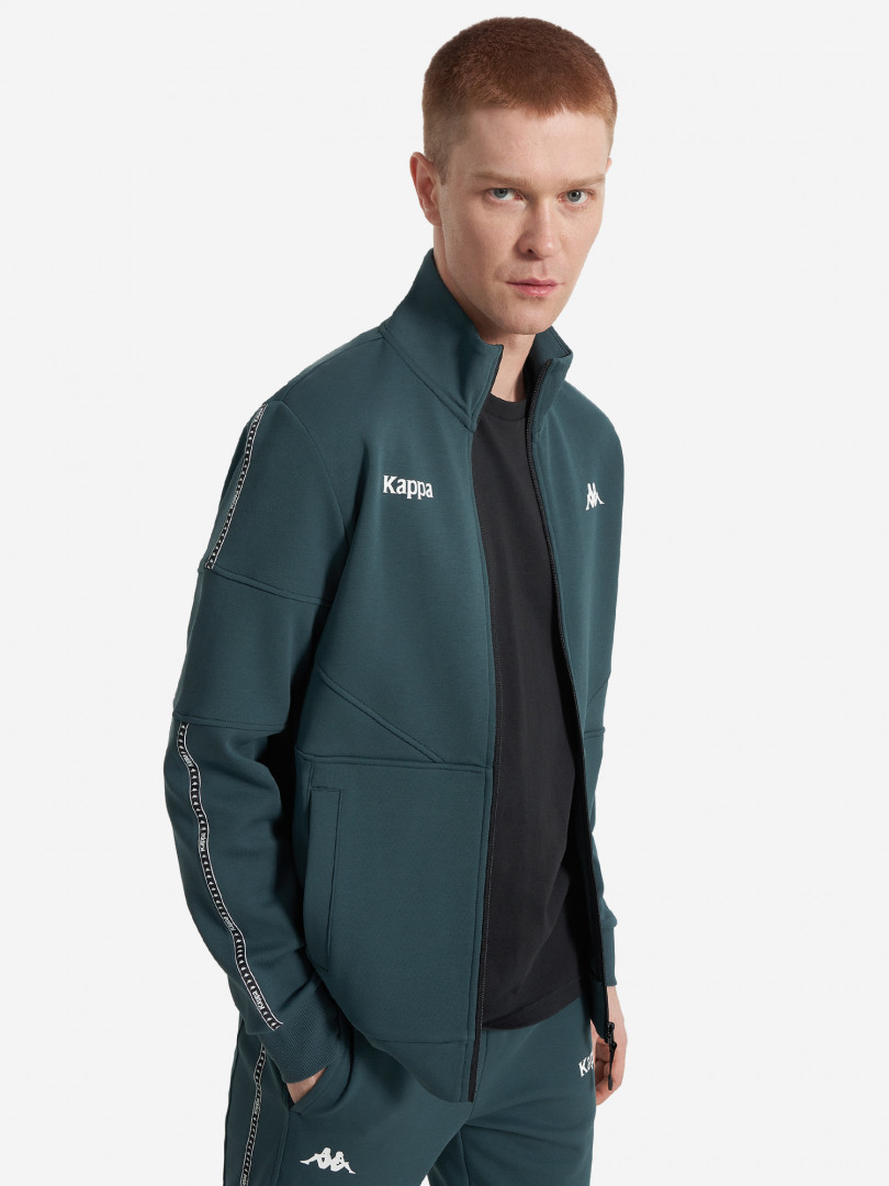 Толстовка мужская Kappa Зеленый 5499₽